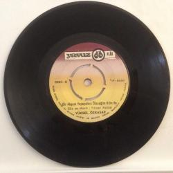 Yüksel Özkasap / Almanya'ya Geldik Hala Bekarız - Bir Akşam Yapayalnız Öleceğim Köln'de / 45'lik plak