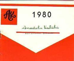 LOT.18 » 1980 ANADOLU KULÜBÜ BÜYÜKADA ŞUBESİ...