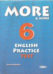 MORE & MORE 6 ENGLİSH PRACTİCE BOOK + PRACTİCE TEST + TEST BOOK + WORD POWER (4KİTAP TAKIM)