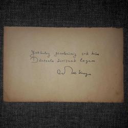 Cemal Süreya - el yazısı şiir - Yoksuluz (Tıpkıbasım)