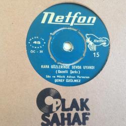 Şeref Üzülmez - Bekar odası / Kara gözlerinde sevda uyandı / 45'lik