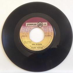 Yıldız Tezcan / Nereden Sevdim Seni - Sen İstedin / 45'lik plak