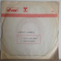 Jacky James / Liszt's love song - Take my heart / Turkey 1975 / 45'lik / *pop*