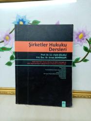 ŞİRKETLER HUKUKU DERSLERİ - İKİNCİ EL