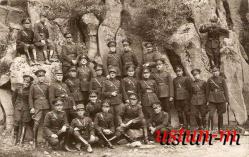 LOT.12 » 1936 BİTLİS HATIRASI MADALYALI SUBAYLAR FOTOĞRAF...