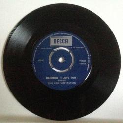 The New Inspiration / Rainbow (I Love You) - Anyway / Turkey 1971 / 45'lik / *classic rock*