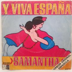 Samantha / Y Viva Espana - Nuestra Historia / Turkey 1975 / 45'lik / *Pop* / ''Yaşa Fenerbahçe''