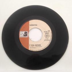 Samantha / Y Viva Espana - Nuestra Historia / Turkey 1975 / 45'lik / *Pop* / ''Yaşa Fenerbahçe''