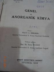 GENEL VE ANORGANİK KİMYA