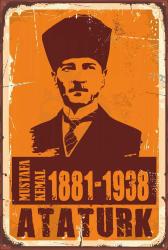 Retro Tablo - Atatürk