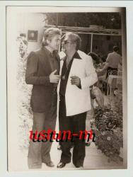 CÜNEYT ARKIN VE SÜNNETÇİ KEMAL ÖZKAN FOTOĞRAFI...