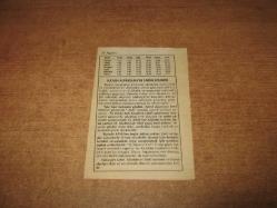 HAKİKAT TAKVİMİ YAPRAĞI 26 AĞUSTOS 1998