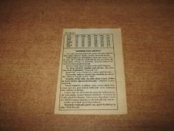 HAKİKAT TAKVİMİ YAPRAĞI 28 AĞUSTOS 1998