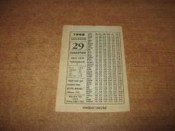 HAKİKAT TAKVİMİ YAPRAĞI 29 AĞUSTOS 1998