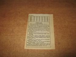 HAKİKAT TAKVİMİ YAPRAĞI 29 AĞUSTOS 1998