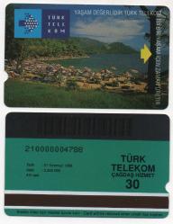 20997  P.39 MANZARA ÖRNEK KART  RRRR GENİŞ BARKOD İZLİ. GENİŞ KONTROL NUMARALI