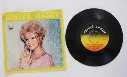 Efemera - BEHİYE AKSOY- 45LİK PLAK - ADINI ANMAYACAĞIM +BİR KALPSİZİ SEVMİŞİM- ATLAS PLAK - kitantik - kitaLog