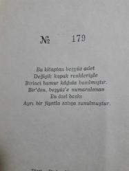 FERHAT'IM ŞİRİN'İMİ... (179 NUMARALI ÖZEL BASKI / GRİ KAPAK)