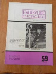 HALKEVLERİ DERGİSİ   Yıl: 5 - Sayı: 59 -   Eylül   1971  /   EĞİTİMİN TÜMÜ İÇİNDE HALK EĞİTİMİNİN STRATEJİK SORUNLARI ve KURUMSAL YAPISI ÜZERİNE