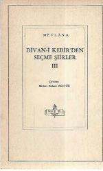 DİVAN-I KEBİR'DEN SEÇME ŞİİRLER CİLT 3