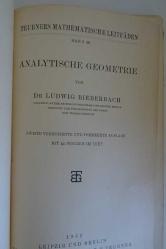 ANALYTISCHE GEOMETRIE
