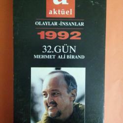 Efemera - 32. GÜN -MEHMET ALİ BİRAND -1993-OLAYLAR İNSANLAR VHS VİDEO KASET - kitantik - kitaLog