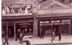 1949 ANKARA ULUS MEYDANI REKLAMLI FOTOKART....