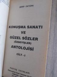 KONUŞMA SANATI VE GÜZEL SÖZLER ( ÖZDEYİŞLER ) ANTOLOJİSİ (2 CİLT) ve ALTIN ÖZDEYİŞLER VE ÖĞÜTLER