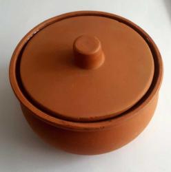 Antika - Doğal Toprak Kapaklı Çömlek Güveç İçi Sırlanmıştır. - kitantik - kitaLog