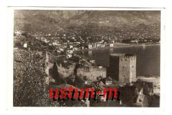 ALANYA KALESİ GÜZEL GÖRÜNÜM ESKİ FOTOKART...