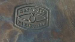 Kayaoğlu Bakırcılık'dan Türk Bakır Kase El Dövme Kartal Motifi Asma Dikimi ile