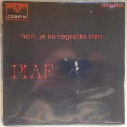 Edith Piaf - Non je ne regrette rien / La vie l'amour / Mon dieu / Les mots d'amour / 4 şarkılık EP