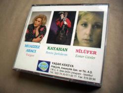 Efemera - KAYAHAN NİLÜFER MUAZZEZ ABACI 3 LÜ BOX SET CD ALBÜM - kitantik - kitaLog