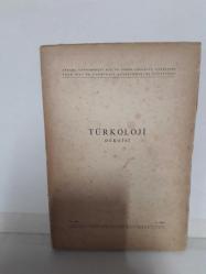 TÜRKOLOJİ DERGİSİ V.CİLT 1.SAYI