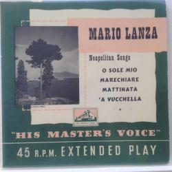 Efemera - Mario Lanza / Neapolitan Songs - O sole mio / Marechiare / Mattinata / A Vucchella / EP - kitantik - kitaLog