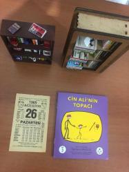 26 Ağustos 1985 orijinal Türkiye gazetesi takvim yaprağı Cin Ali kitabı hediyeli