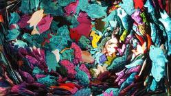 Pul Payet Lale Şeklinde Resim Kolaj El  Sanatları İncik Boncuk Süsleme ve İşleme Malzemesi