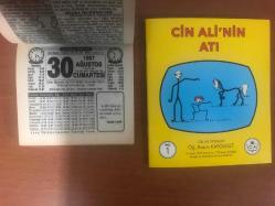 30 Ağustos 1997 orijinal Türkiye gazetesi takvim yaprağı (Cin Ali kitabı hediyeli)
