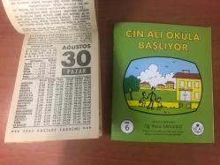 30 Ağustos 1987 orijinal Fazilet takvim yaprağı (Cin Ali kitabı hediyeli:)