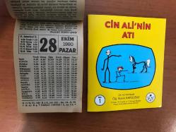28 Ekim 1990 orijinal Fazilet takvim yaprağı (Cin Ali kitabı hediyeli :)
