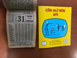 31 Ekim 1990 orijinal Fazilet takvim yaprağı (Cin Ali kitabı hediyeli :)