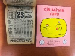 23 Kasım 1990 orijinal Fazilet takvim yaprağı (Cin Ali kitabı hediyeli :)