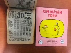 30 Kasım 1990 orijinal Fazilet takvim yaprağı (Cin Ali kitabı hediyeli :)