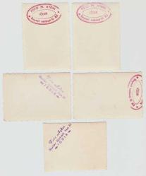 IĞDIR FOTOĞRAFÇI KAŞELİ 5 ADET ESKİ FOTOĞRAF...