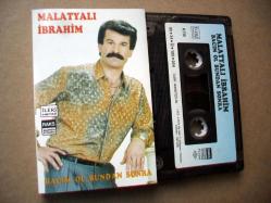 Efemera - MALATYALI İBRAHİM BACIM OL BUNDAN SONRA 1990 KAĞIT BASKI KASET ALBÜM COK TEMİZ - kitantik - kitaLog