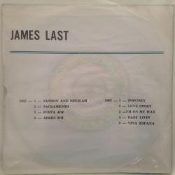James Last - Popcorn / Love Story / i'm on my way / Easy living / Viva Espana & Sanson and Delilah / Sacramente / Poppa Joe / Apres Toi / 2 adet EP