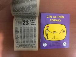 23 Şubat 1990 orijinal Fazilet takvim yaprağı (Cin Ali kitabı hediyeli :)