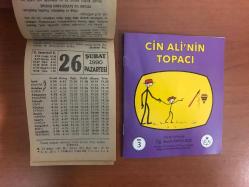 26 Şubat 1990 orijinal Fazilet takvim yaprağı (Cin Ali kitabı hediyeli :)