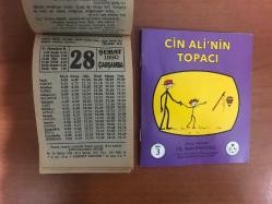 28 Şubat 1990 orijinal Fazilet takvim yaprağı (Cin Ali kitabı hediyeli :)