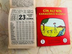 23 Mart 1990 orijinal Fazilet takvim yaprağı (Cin Ali kitabı hediyeli :)